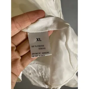 Maria Yasar White Pull On Wrap Skirt Size XL thumbnail 7