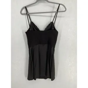 Tiger Mist Womens Mini Dress Black Corset Lace Trim Sleeveless Size S thumbnail 3
