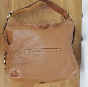 Brown Leather Michael, Michael Kors Shoulder Bag thumbnail 5