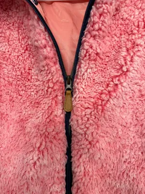 Simply Southern Pink Sherpa Full-Zip Vest Size S thumbnail 5