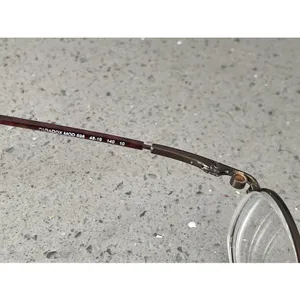 Paradox MOD 598 Eyeglasses FRAMES ONLY Easyclip 48-19-140 10 full rim Bronze thumbnail 6