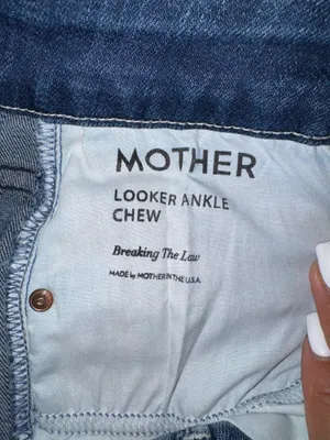 Mother The Looker Chew Ankle Skinny Jeans Size 25 thumbnail 7