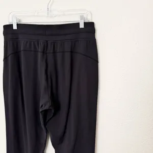 [Lululemon] Black On Track Jogger Pants Full Length High Rise Comfortable Sz 10 thumbnail 5