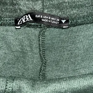 Zara Wide Leg Green Pants(Size Small) thumbnail 6