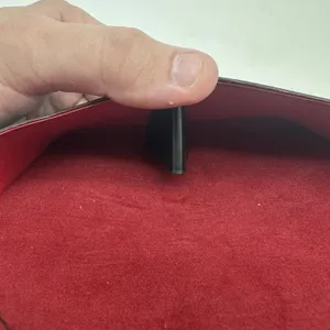 Genuine Ray Ban Sunglasses Case Only Empty Black Faux Leather Snap Replacement thumbnail 8
