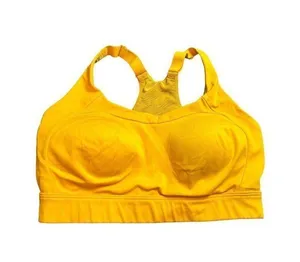 Gymshark Yellow Medium Impact Sports Bra Size s (no tag) thumbnail 1