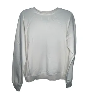 Current/Elliott Womens Top Electric Crewneck Graphic Sweatshirt‎ Size 0 Ivory thumbnail 3