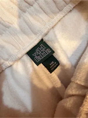Target White Drawstring Sweatshorts (fit like Xs) thumbnail 3