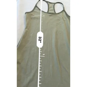 American Eagle Maddie Kenzie Ziegler Mini Dress Green Racerback Womens Large thumbnail 12
