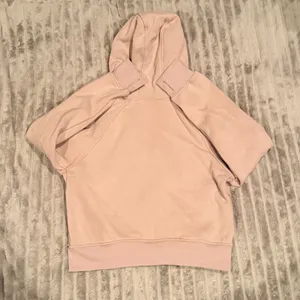 Trendy Queen Ecru/Sand Full Zip Cropped Fleece Hoodie Size L‎ thumbnail 3