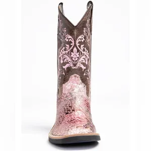 Shyanne Faux Leather Western‎ Boots - Square Toe size Size 5 thumbnail 8
