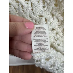 Free People‎ Pegasus Cream Sweater Size Medium thumbnail 7