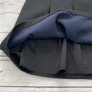 Madewell Black Bistro Pleated Mini Skirt thumbnail 10