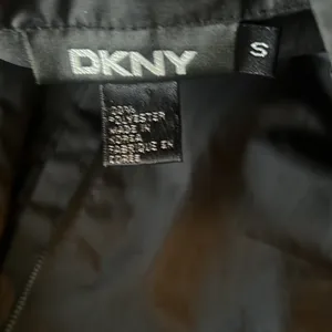 DKNY Vintage black nylon windbreaker zip up jacket thumbnail 6