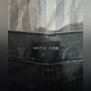 White Fox Boutique Dark Gray Wide Leg Jeans thumbnail 3
