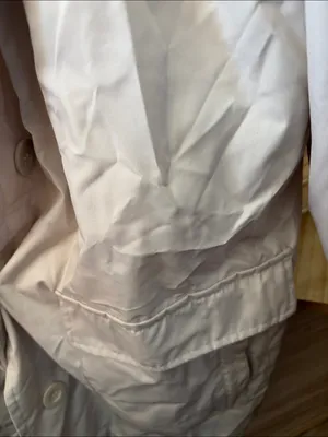 Haband Light Beige Trench Jacket Large Tan thumbnail 2