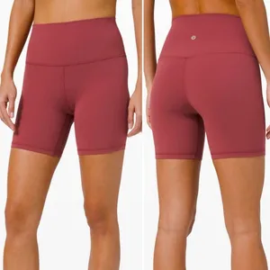Lululemon Align Bike Short 6" Chianti Wine Red Sz 0 thumbnail 2