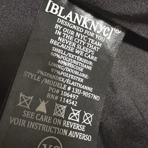 BlankNYC Black Vegan Leather Asymmetrical Moto Jacket XS thumbnail 3