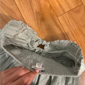 American Eagle Outfitters Sage Tie-Front Blouse thumbnail 4