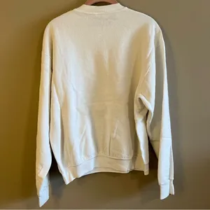 American Vintage ✨ Vintage Wendelline White Music Crewneck Sweatshirt Large‎ thumbnail 8