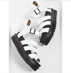 NWT Dr. Martens Blaire White Leather Chunky Platform Sandals - Size US 8 / UK 6 / EU 39 thumbnail 3