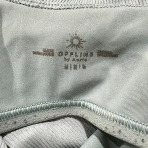 Offline by Aerie Blue Tie Dye Crop Top Women’s Medium thumbnail 2