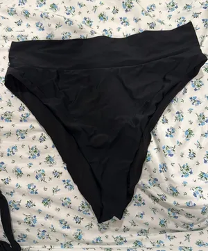 Aerie High-Cut Cheeky Bikini Bottom thumbnail 1