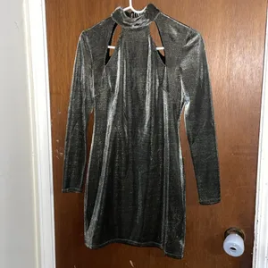 Revolve MISHA Tamika metallic mini dress thumbnail 6
