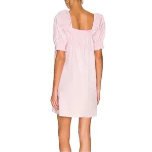 Show Me Your Mumu Annalynne Mini Dress Petal Pink thumbnail 3