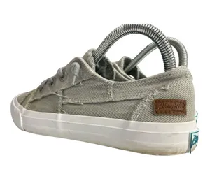 Blowfish Malibu White/Grey Sneakers size 7.5 thumbnail 5