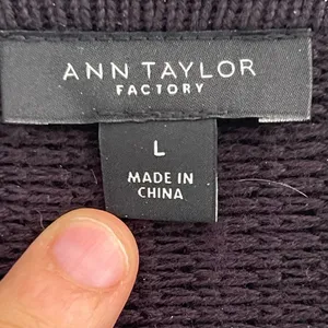 Ann Taylor Women’s  factory jacket size large thumbnail 2