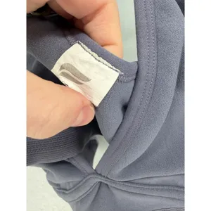 Fabletics Womens‎ Sports Bra Slate Blue Strappy Perforated Band Small thumbnail 5