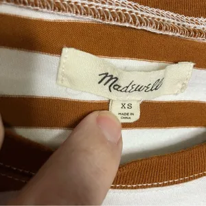 Madewell‎ north side long sleeve vintage tee striped size XS thumbnail 5