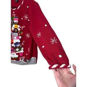 Vintage Theme Works By Kikit Ugly Christmas Sweater Size‎ XL thumbnail 3