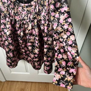 For Love And Lemons Floral Kate Long Sleeve Mini Dress M thumbnail 4