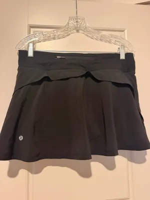 Lululemon Skirt Tennis Black thumbnail 2