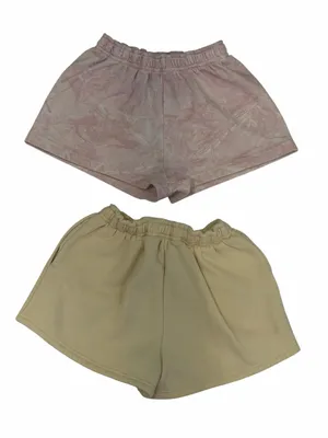 PacSun Lounge Shorts Bundle 2 Pair - Pink Tie Dye Orchid Sweat Shorts Y2K Coquette XS thumbnail 6