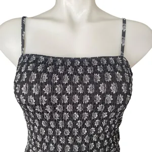 Old Navy black floral one piece swimsuit adjustable straps summer swimwear thumbnail 5