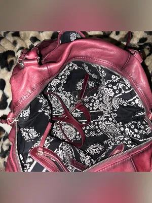 Free People Emerson Tote purse satchel full size Red Rock thumbnail 5