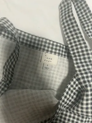 Target Black and White gingham dress thumbnail 4