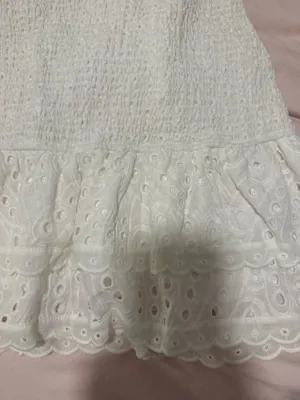 Edikted white strapless white dress thumbnail 3