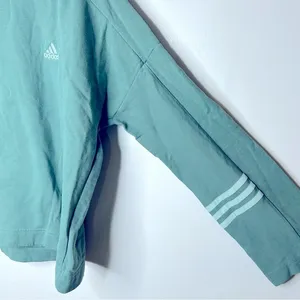 Adidas Women’s Green Long Sleeve Sweatshirt Size M‎ thumbnail 4