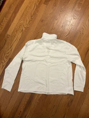 Frank & Eileen Popover Henley Crisp White Cotton | L | Designer Preppy thumbnail 8