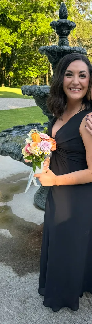 Black Bridesmaid Dress Lulus thumbnail 7