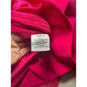 Altar'd State Pink Smocked Puff Sleeve Mini Dress Square Neck Ruffle Hem Small thumbnail 4