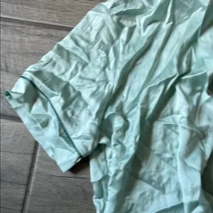 Eberjey Blue Button Down Shirt Relaxed Lightweight thumbnail 2