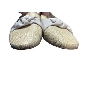 Violet & Red Woven Look Loafers Slip On Almond Toe Neutral Size 8.5 thumbnail 8