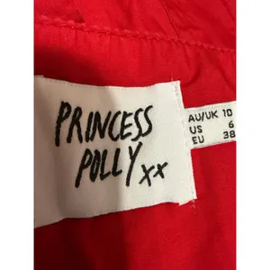 Princess Polly Red Sleeveless Corset Bustier Cami Camisole Tank Crop Top Size 6 thumbnail 3