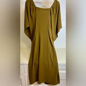 NWT - Zara VOLUMINOUS SLEEVE DRESS size Medium thumbnail 4