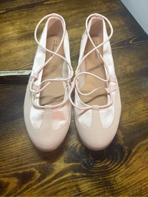 No boundaries pale pink ballet sneakers size 11 thumbnail 2